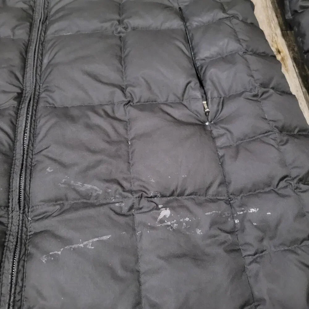 Patagonia Jacket Womens Large Black Tres Parka Duck Down Puffer - Picture 3 of 16